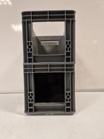 30x20x19 Grijpbak, donker grijs, PP, gesloten, nieuw, Doe-het-zelf en Verbouw, Minder dan 50 cm, Ophalen of Verzenden, Minder dan 40 cm