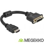 Delock 65206 Adapter HDMI male naar DVI 24+5 female 4K 30 Hz, Verzenden, Nieuw