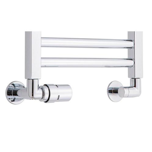 Radiator Aansluitset TVS Valves 121 Chroom, Doe-het-zelf en Verbouw, Sanitair, Ophalen of Verzenden