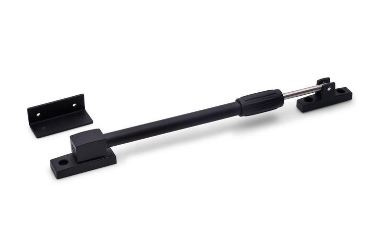 Teleraamuitzetter binnen- en buitendraaiend in zwart, Doe-het-zelf en Verbouw, Hang- en Sluitwerk, Overige typen, Nieuw, IJzer