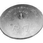 R7 Roer anode 6 1/2" diameter, Aluminium, Ophalen of Verzenden, Nieuw, Motor en Techniek, Zeilboot of Motorboot