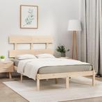 vidaXL Bedframe massief hout 160x200 cm, Huis en Inrichting, Slaapkamer | Bedden, Bruin, Verzenden, 200 cm, 160 cm