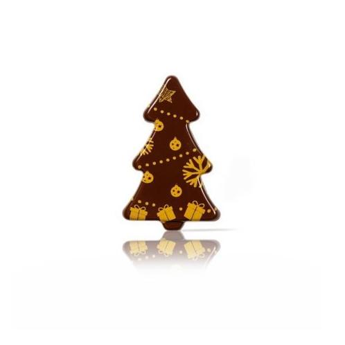 Dobla Chocoladedecoratie Kerstboom (63 stuks), Hobby en Vrije tijd, Taarten en Cupcakes maken, Nieuw, Verzenden