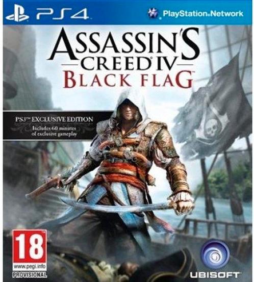 Assassins creed IV (4) Black Flag - PS4, Spelcomputers en Games, Games | Sony PlayStation 4, Zo goed als nieuw, Ophalen of Verzenden