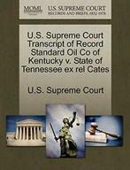 U.S. Supreme Court Transcript of Record Standar.., Boeken, Verzenden, Zo goed als nieuw, U.S. Supreme Court