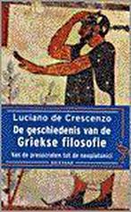 Geschiedenis van de Griekse filosofie / Ooievaar, Boeken, Verzenden, Gelezen, L. de Crescenzo