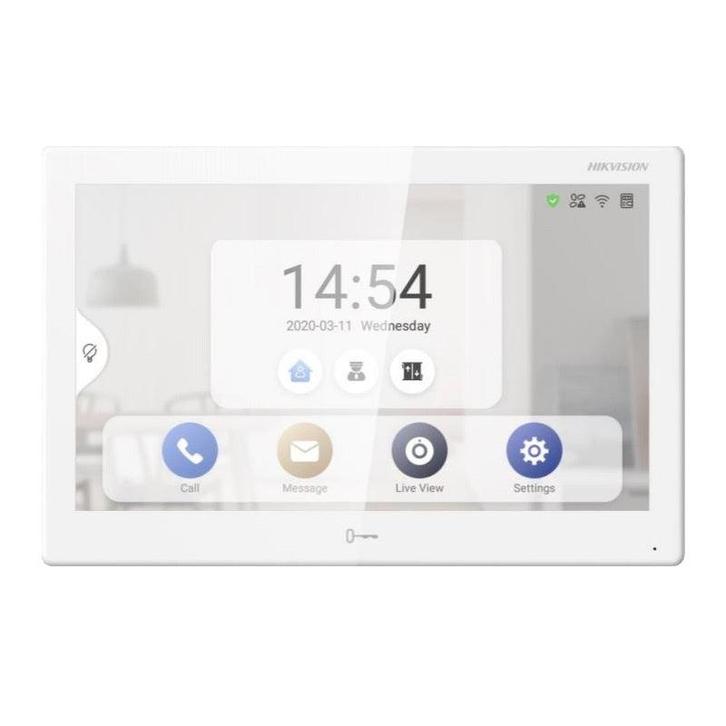 DS-KH9310-WTE1 (B) Android Indoor Station PoE 7 Inch, Audio, Tv en Foto, Videobewaking, Nieuw, Ophalen of Verzenden