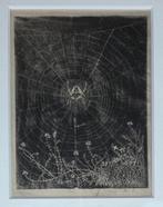 Jan Mankes (1889-1920) - Spin in web. Ingelijst.