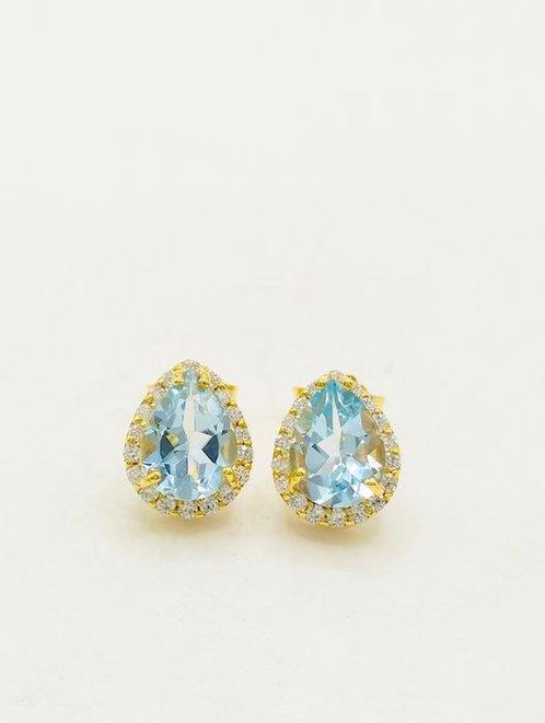 Zonder Minimumprijs - Oorbellen - 14 karaat Geel goud, Sieraden, Tassen en Uiterlijk, Oorbellen