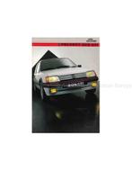 1985 PEUGEOT 205 GTI BROCHURE NEDERLANDS, Boeken, Auto's | Folders en Tijdschriften, Nieuw, Peugeot, Author