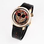 Bomberg - Día De Los Muertos Gold Watch  - BRAND NEW -, Nieuw