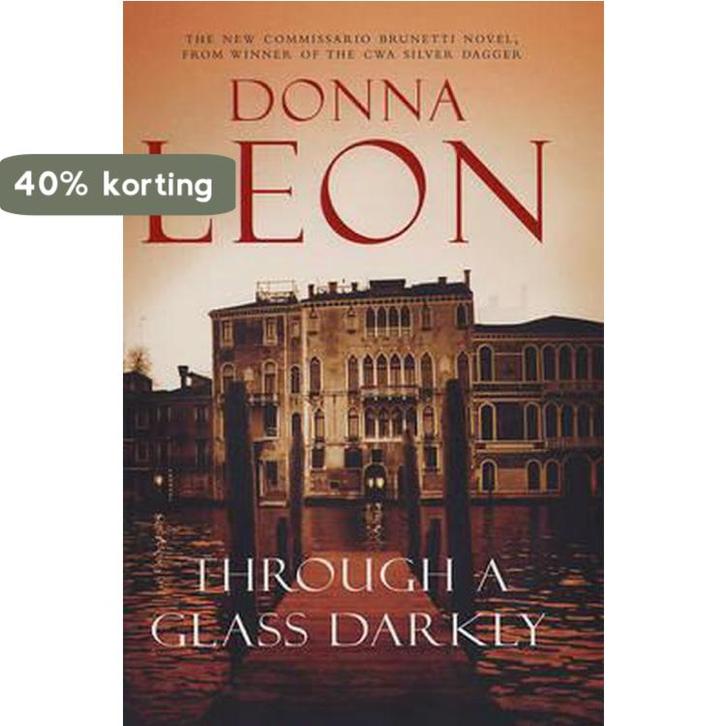 Through a Glass Darkly 9780434014521 Donna Leon, Boeken, Taal | Engels, Gelezen, Verzenden