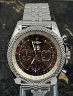 Breitling Bentley 6.75 - A4436412/Q569 - 49mm, Sieraden, Tassen en Uiterlijk, Staal, Gebruikt, Staal, Breitling