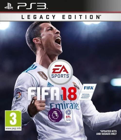 FIFA 18 - Legacy Edition [PS3], Spelcomputers en Games, Games | Sony PlayStation 3, Ophalen of Verzenden