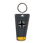 Metalen sleutelhanger vliegtuigvleugel Messerschmitt Wing -, Ophalen of Verzenden, Nieuw