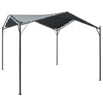Paviljoen Prieel 3x3 m staal antraciet (Goedkope Partytent), Verzenden, Nieuw, 2 meter of meer, Partytent