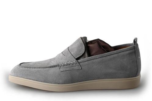 Alberto Bellini Loafers in maat 42 Grijs | 10% extra korting, Kleding | Heren, Schoenen, Overige kleuren, Zo goed als nieuw, Loafers