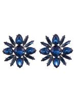 Oorbellen Bloem Blauw, nikkelvrije oorbel, Sieraden, Tassen en Uiterlijk, Oorbellen, Verzenden, Nieuw