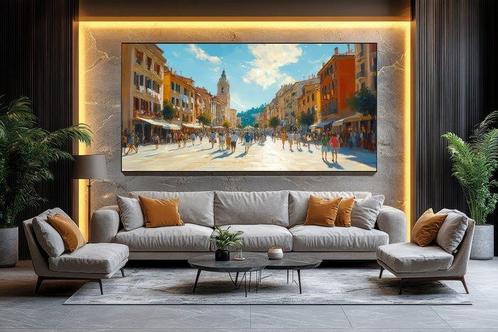 Iconica (XX) - Town Center Market, Antiek en Kunst, Kunst | Schilderijen | Modern
