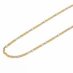 Halsketting - 18 karaat Geel goud, Witgoud, Sieraden, Tassen en Uiterlijk, Kettingen, Nieuw