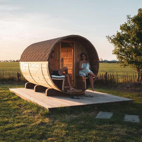 Wellness in eigen tuin | Ontspannen in buitensauna, Sport en Fitness, Sauna, Fins of Traditioneel, Complete sauna, Nieuw