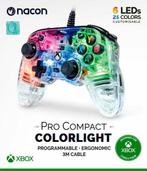 Nacon Pro Compact Wired Controller-Colorlight (Xbox Series, Ophalen of Verzenden, Zo goed als nieuw