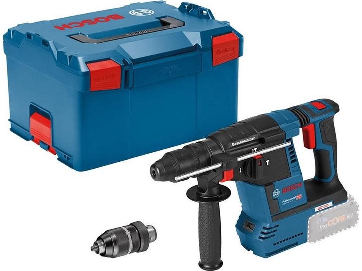 Bosch GBH 18V-26 F - Accu boorhamer - SDS plus met KickBack, Doe-het-zelf en Verbouw, Gereedschap | Boormachines, Zo goed als nieuw