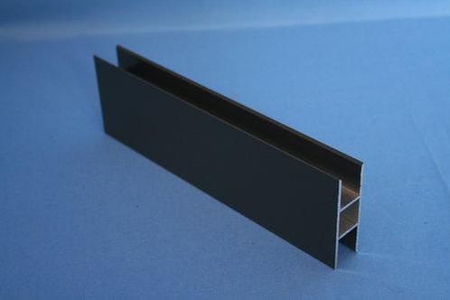 AL 4013 Aluminium antraciet met 2 flens 16 mm, Dieren en Toebehoren, Vogels | Hokken en Kooien, Nieuw, Ophalen of Verzenden