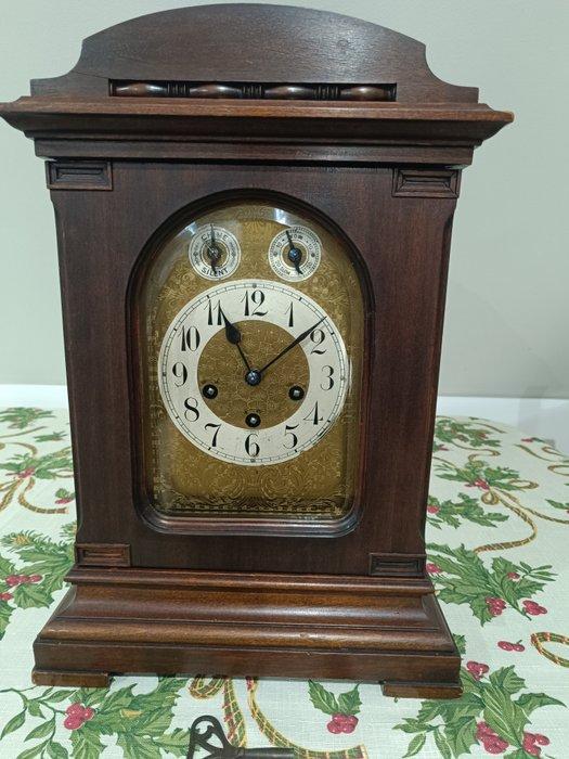 Klok - Junghans Biedermeier Hout, Messing - 1900-1910, Antiek en Kunst, Antiek | Klokken