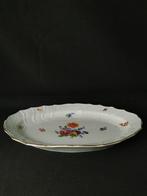 Meissen Carl Teichert - Fiori -2 Piatti ovale L 39-44cm)