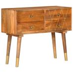 vidaXL Dressoir 85x40x70 cm massief mangohout, Huis en Inrichting, Kasten | Dressoirs, Verzenden, Nieuw, 50 tot 100 cm, 25 tot 50 cm