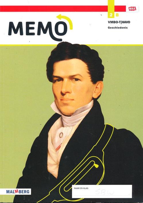 Memo Geschiedenis Leerwerkboek 2B VMBO-T HAVO (2020), Boeken, Schoolboeken, Nieuw, Verzenden