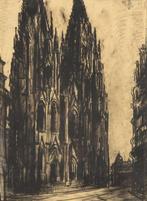 Albert Servaes (1883-1966) - De Dom van Keulen, Antiek en Kunst, Kunst | Schilderijen | Klassiek