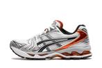 ASICS Gel-Kayano 14 White Piquant Orange- - maat 46, Verzenden, Nieuw, Sneakers of Gympen, Asics