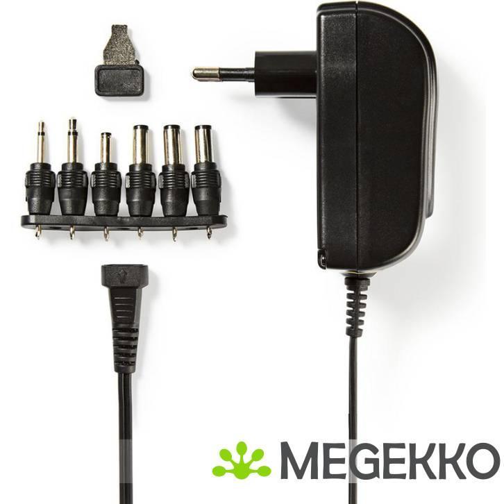 Nedis Universele AC-voedingsadapter 1,5 A, Computers en Software, Pc- en Netwerkkabels, Nieuw, Verzenden