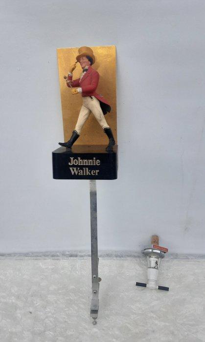 Johnnie Walker Whisky - Reclamebord - Metaal, kunststof, Antiek en Kunst, Antiek | Wandborden en Tegels