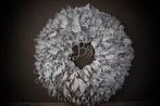 Krans Palm Petal white 55 cm, Ophalen of Verzenden, Nieuw