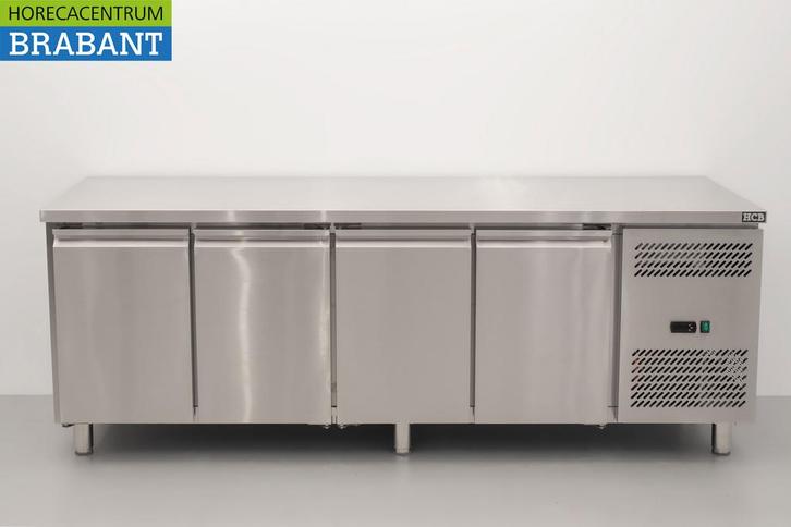 RVS Vrieswerkbank 4 deuren 1/1 gastronorm 223 cm Horeca, Zakelijke goederen, Horeca | Keukenapparatuur, Nieuw in verpakking, Ophalen of Verzenden