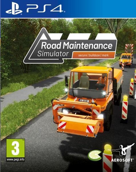 Road Maintenance Simulator PS4 Garantie & morgen in huis!, Spelcomputers en Games, Games | Sony PlayStation 4, 1 speler, Zo goed als nieuw