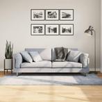 vidaXL Vloerkleed PAMPLONA shaggy hoogpolig modern 100x200, Verzenden, Nieuw, Blauw