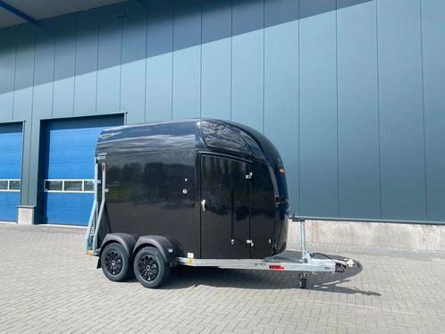 BOCKMANN COMFORT BLACK 2-PAARDS 2.400 KG ALL-IN AKTIE!, Dieren en Toebehoren, Paarden en Pony's | Trailers en Aanhangwagens, 2-paards trailer