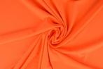 10 meter lycra stof - Neon oranje, Hobby en Vrije tijd, Stoffen en Lappen, 200 cm of meer, Nieuw, Overige materialen, Oranje