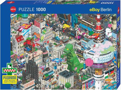 Pixorama - Berlin Quest Puzzel (1000 stukjes) | Heye -, Hobby en Vrije tijd, Denksport en Puzzels, Nieuw, Verzenden