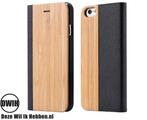 iPhone 7, 8, SE 2020 en SE 2022 Flip case – Bamboe en zwa..., Verzenden, Nieuw