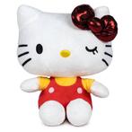 Play by Play Hello Kitty 50th Anniversary Pluche 22CM-Rood, Ophalen of Verzenden, Nieuw
