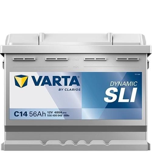 Varta Auto accu 12 volt 56 Ah SLI Dynamic type C14, Auto-onderdelen, Accu's en Toebehoren, Nieuw, Ophalen of Verzenden