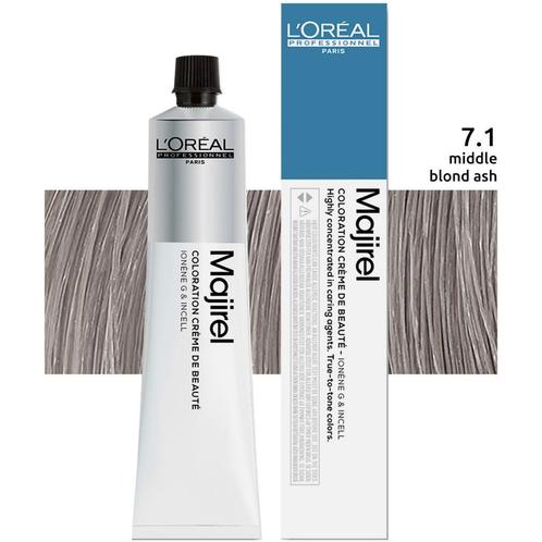LOréal  Majirel  7.1 Asblond  50 ml, Sieraden, Tassen en Uiterlijk, Uiterlijk | Haarverzorging, Nieuw, Verzenden