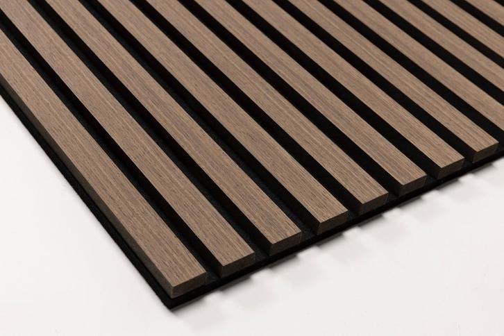 Akoestische wandpaneel - Black Walnut - 270x60cm, Huis en Inrichting, Haarden, Zo goed als nieuw, Ophalen of Verzenden