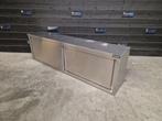 Wandkast | RVS | 200cm, Gebruikt, RVS Meubilair
