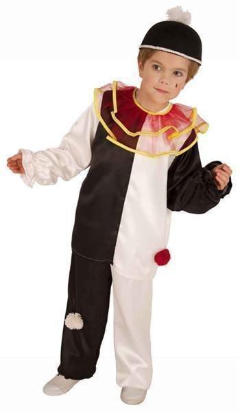 Pierrot kostuum kind, Kleding | Heren, Carnavalskleding en Feestkleding, Nieuw, Ophalen of Verzenden